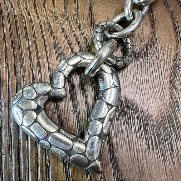 Brighton Pebble Heart Chain Belt - Picture 1 of 11